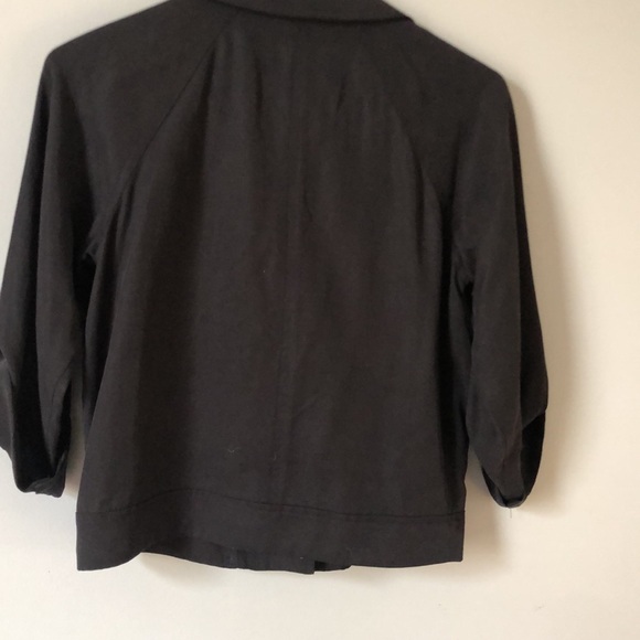 Loft NWT lightweight jacket w/snaps and zipper - Picture 4 of 7
